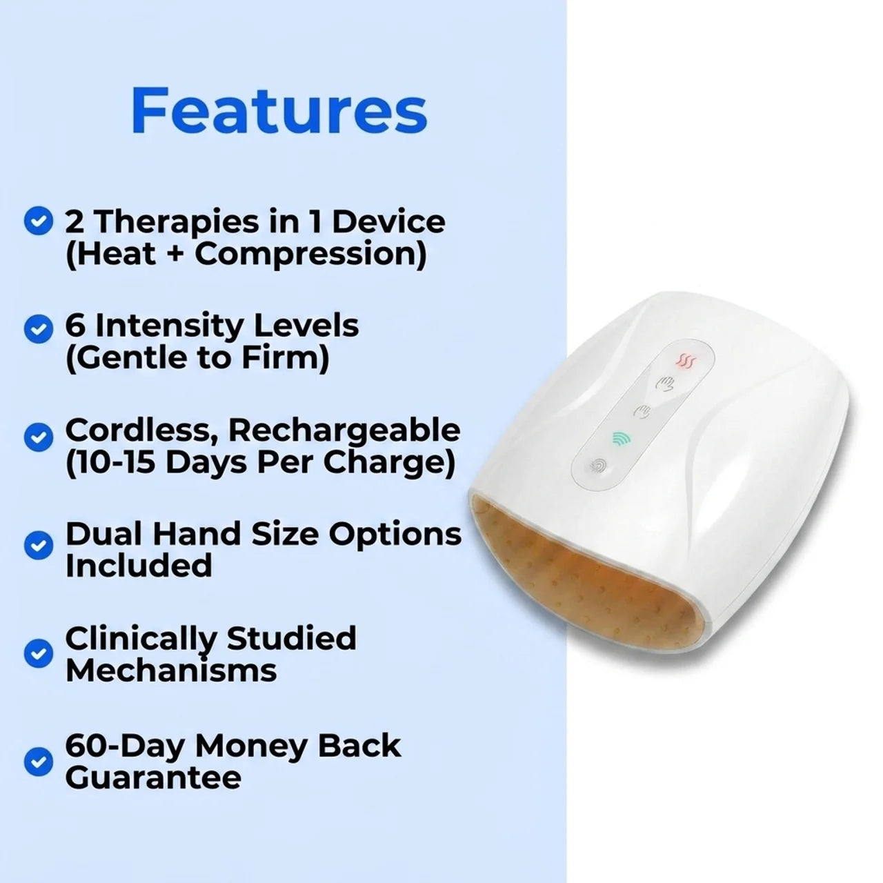 Recoverbody Dual Decompression Hand Massager
