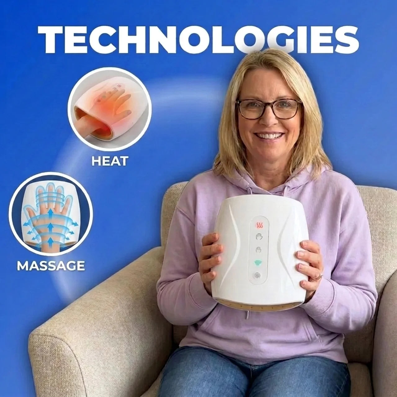 Recoverbody Dual Decompression Hand Massager