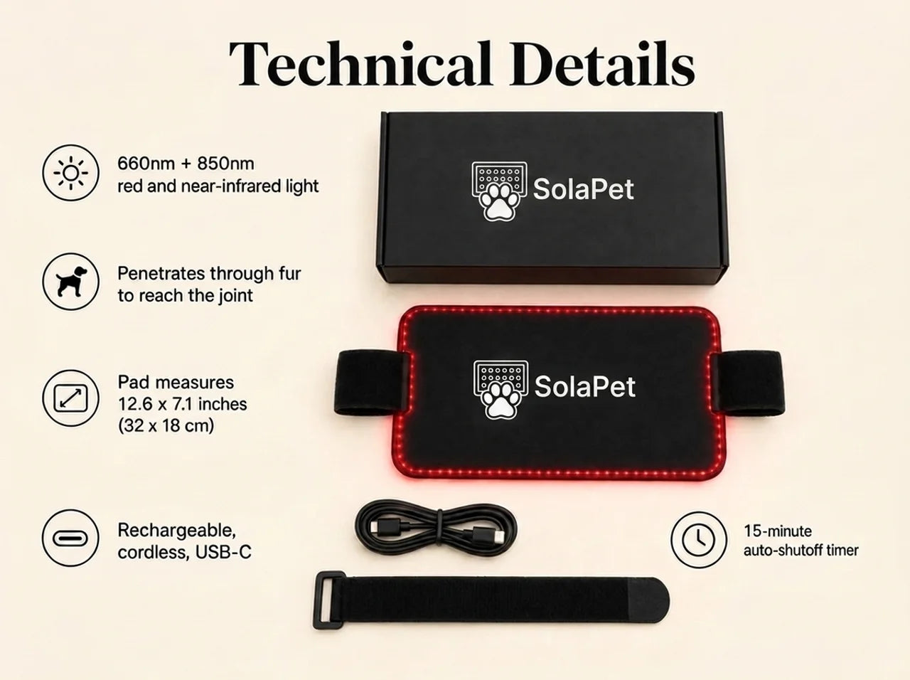 Sola Pet Red Light Pad